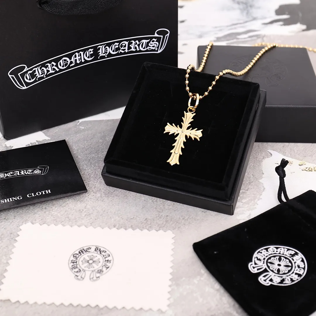 【CHROME HEARTS】ネックレス、新しいネックレス万能シンプルファッションオーナメント-BRAND OFF