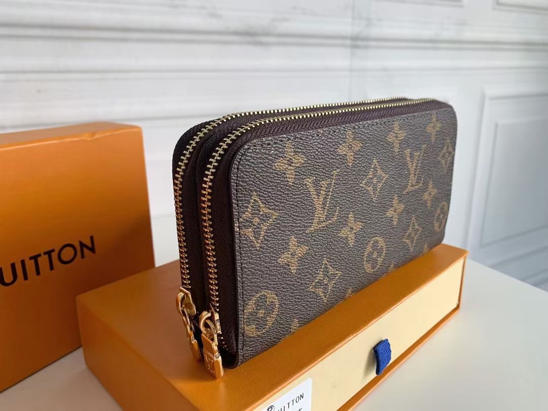 LOUIS VUITTON（ルイヴィトン）二重ファスナー 財布 19x10x4CM-BRAND OFF