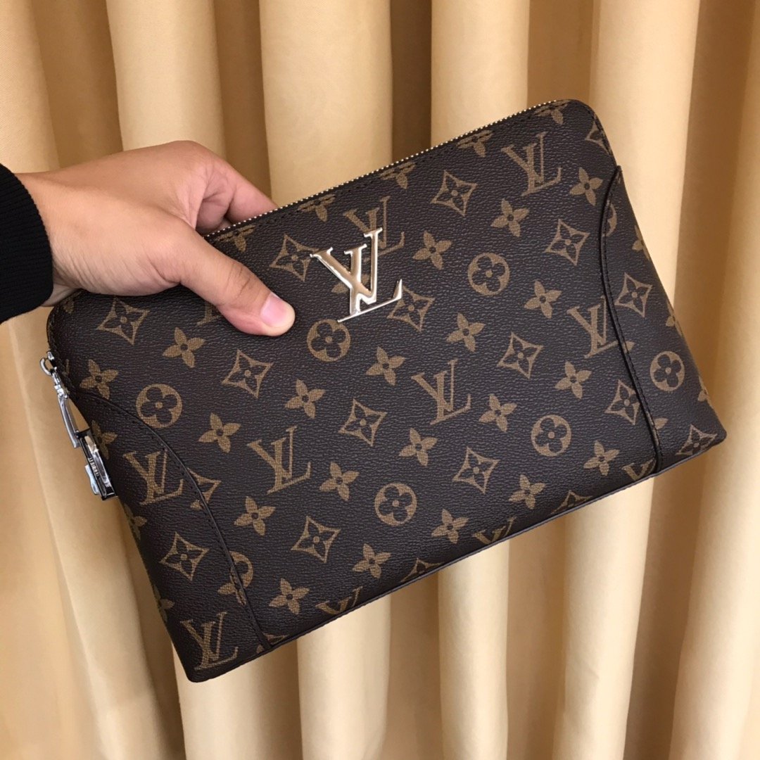LOUIS VUITTON（ルイヴィトン）クラッチバッグ 28x19x3cm-BRAND OFF