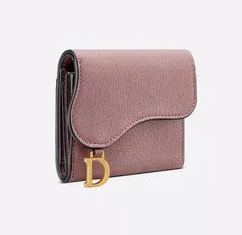 【DIOR】SADDLEサドルロータスウォレット☆レザーミニ【財布】-BRAND OFF