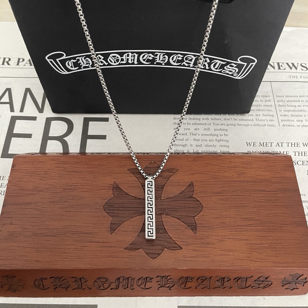 【Chrome Hearts】ネックレス、新しいネックレス万能シンプルファッションオーナメント-BRAND OFF