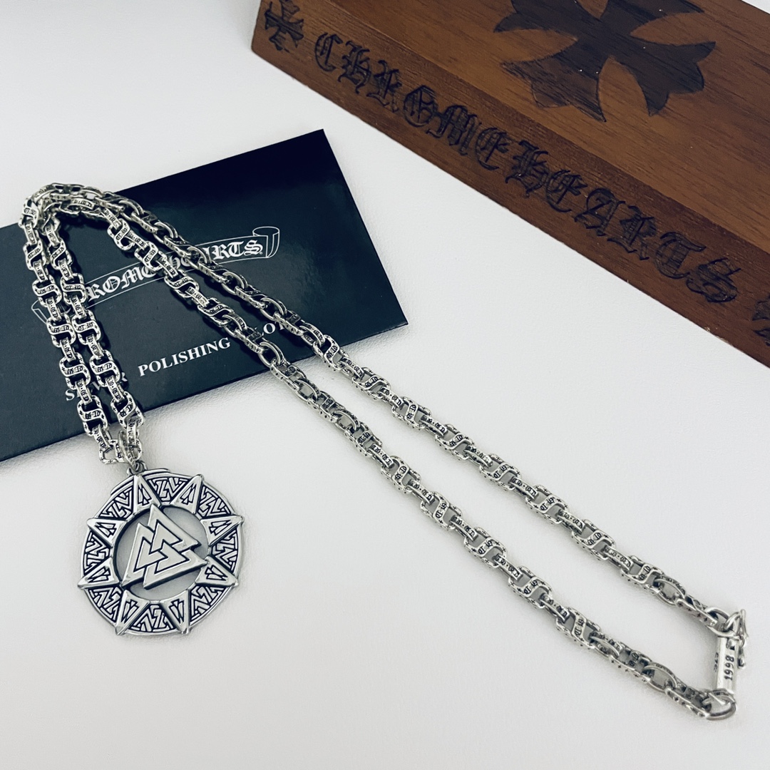【CHROME HEARTS 】ネックレス、新しいネックレス万能シンプルファッションオーナメント-BRAND OFF