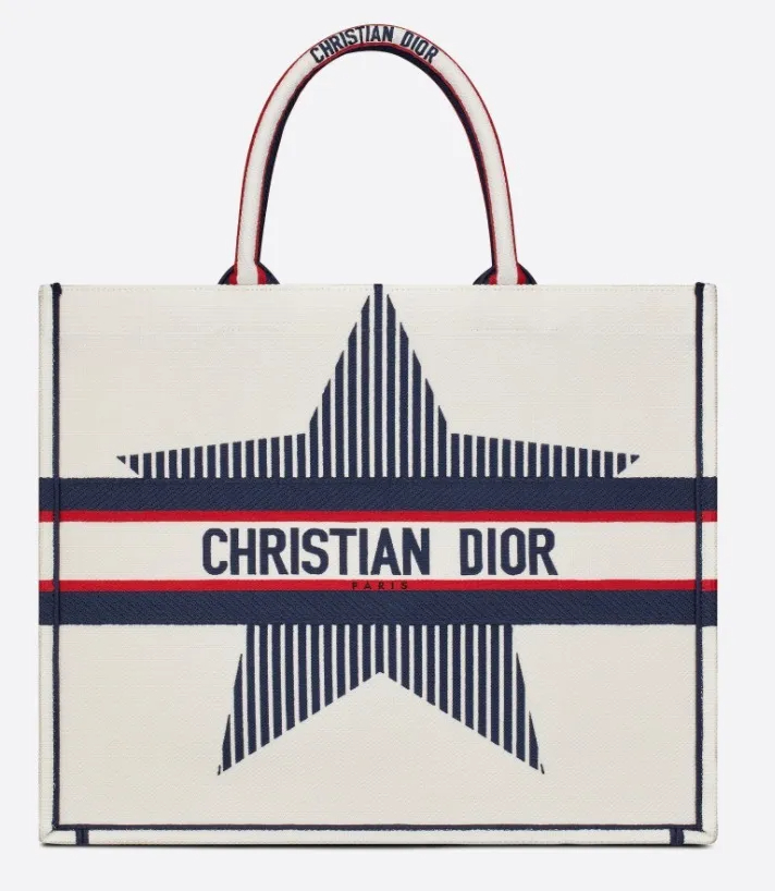 【DIOR】スターが際立つモダンカラー☆DIORALPS DIOR BOOK TOTE SE_M941-BRAND OFF