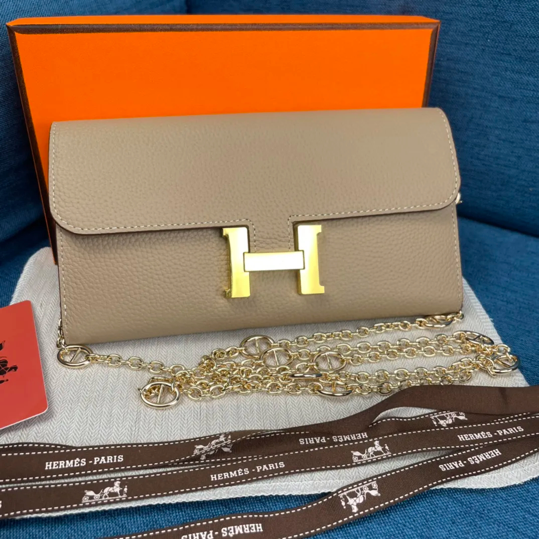 HERMÈS ショルダー & 長財布 11カラー 22X11CM-BRAND OFF