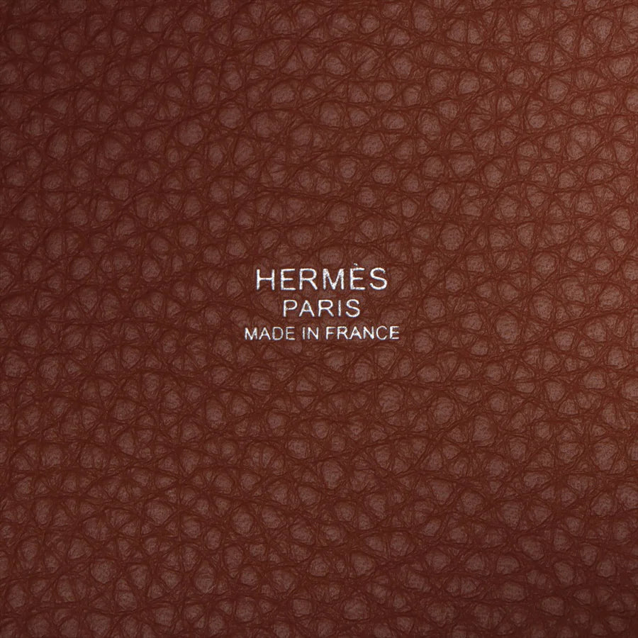 HERMES エルメス ピコタンロックPM トリヨンクレマンス ゴールド シルバー金具-BRAND OFF