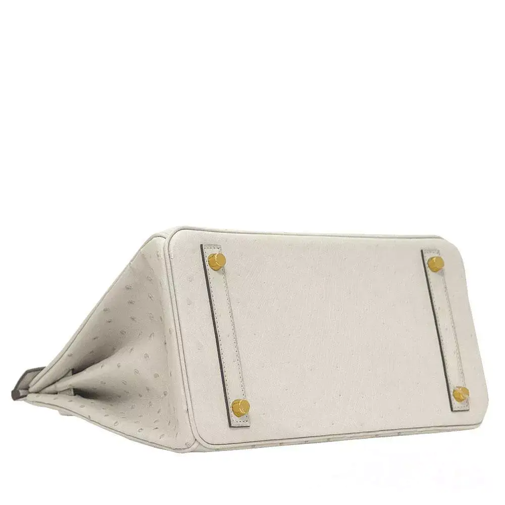 【HERMES】エルメス バーキン 30cm オーストリッチ ゴールド金具-BRAND OFF