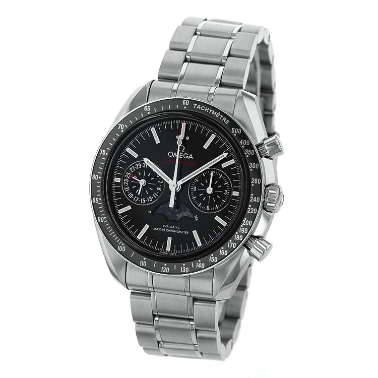 Omega スピードマスター ムーンウォッチ コーアクシャル マスタークロノメーター ムーンフェイズ クロノグラフ 44.25MM 腕時計-BRAND OFF