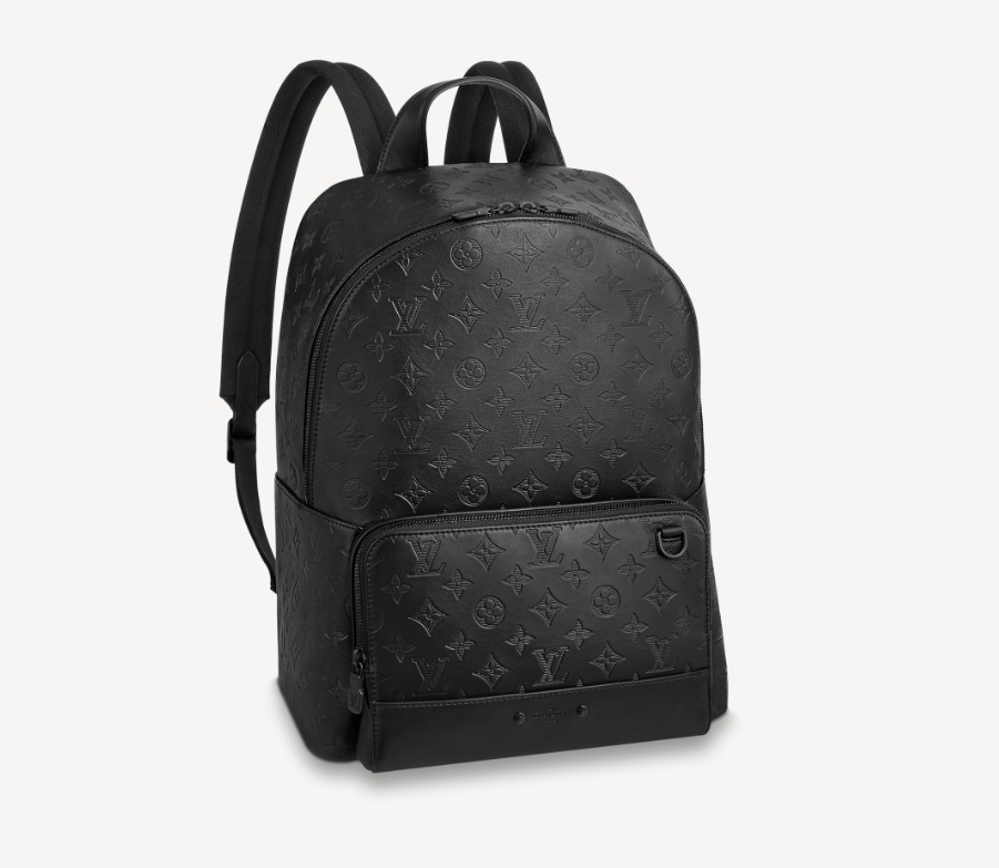 ヴィトン モノグラム リュック グレー 黒 シンプル  入る M46105 M46109-BRAND OFF