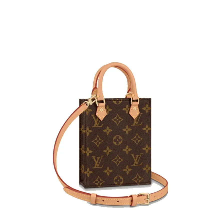 【SALE】LOUIS VUITTON/PETIT SAC PLAT BAG/２WAY/ストラップ付-BRAND OFF