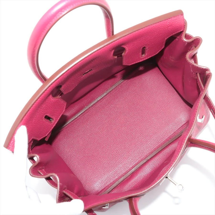 HERMES エルメス バーキン30 トゴ ルビー シルバー金具-BRAND OFF