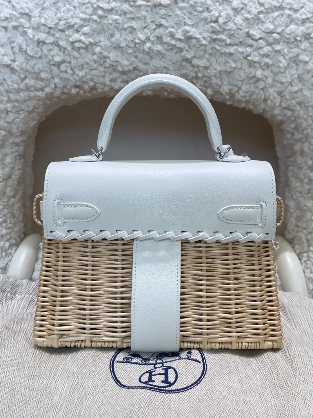 【HERMES】エルメス Mini Kelly ピクニックバッグ-BRAND OFF