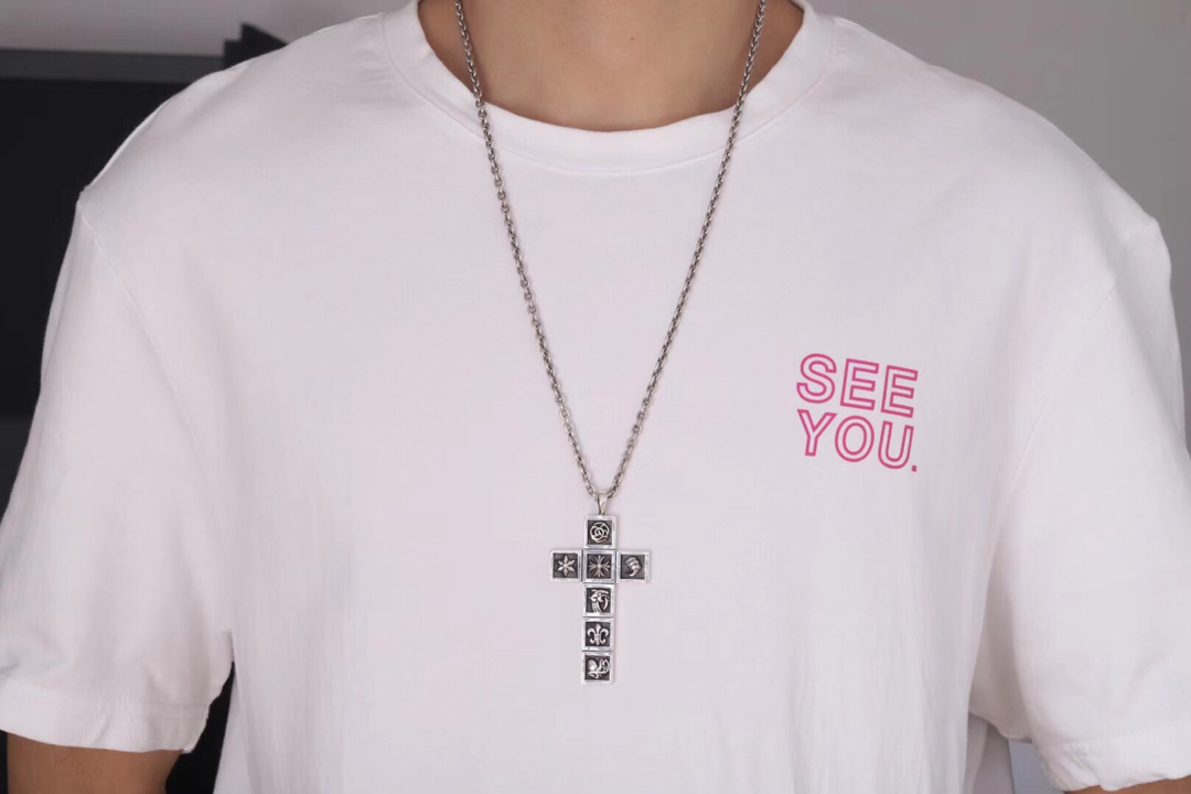 【CHROME HEARTS】ネックレス、新しいネックレス万能シンプルファッションオーナメント-BRAND OFF