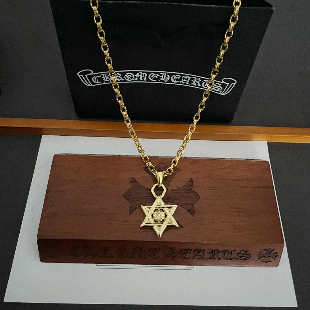 【CHROME HEARTS】ネックレス、新しいネックレス万能シンプルファッションオーナメント-BRAND OFF