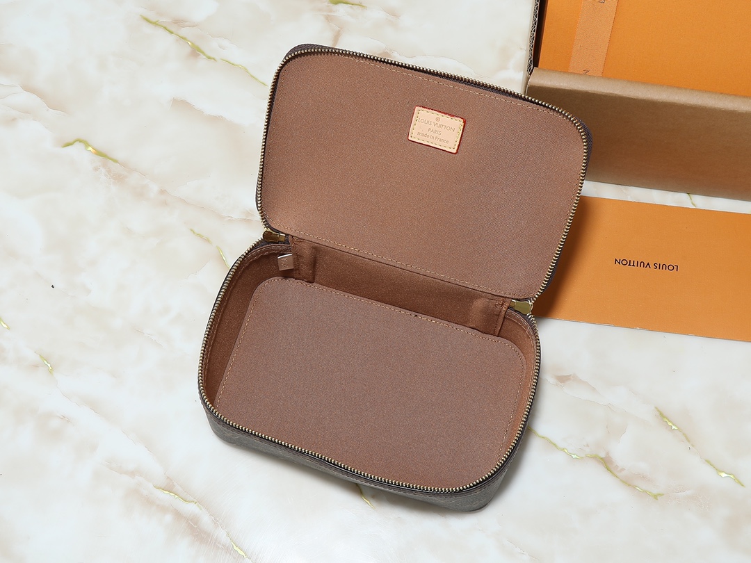 LOUIS VUITTON ルイヴィトン M43689 収納ボックス 化粧ポーチ-BRAND OFF