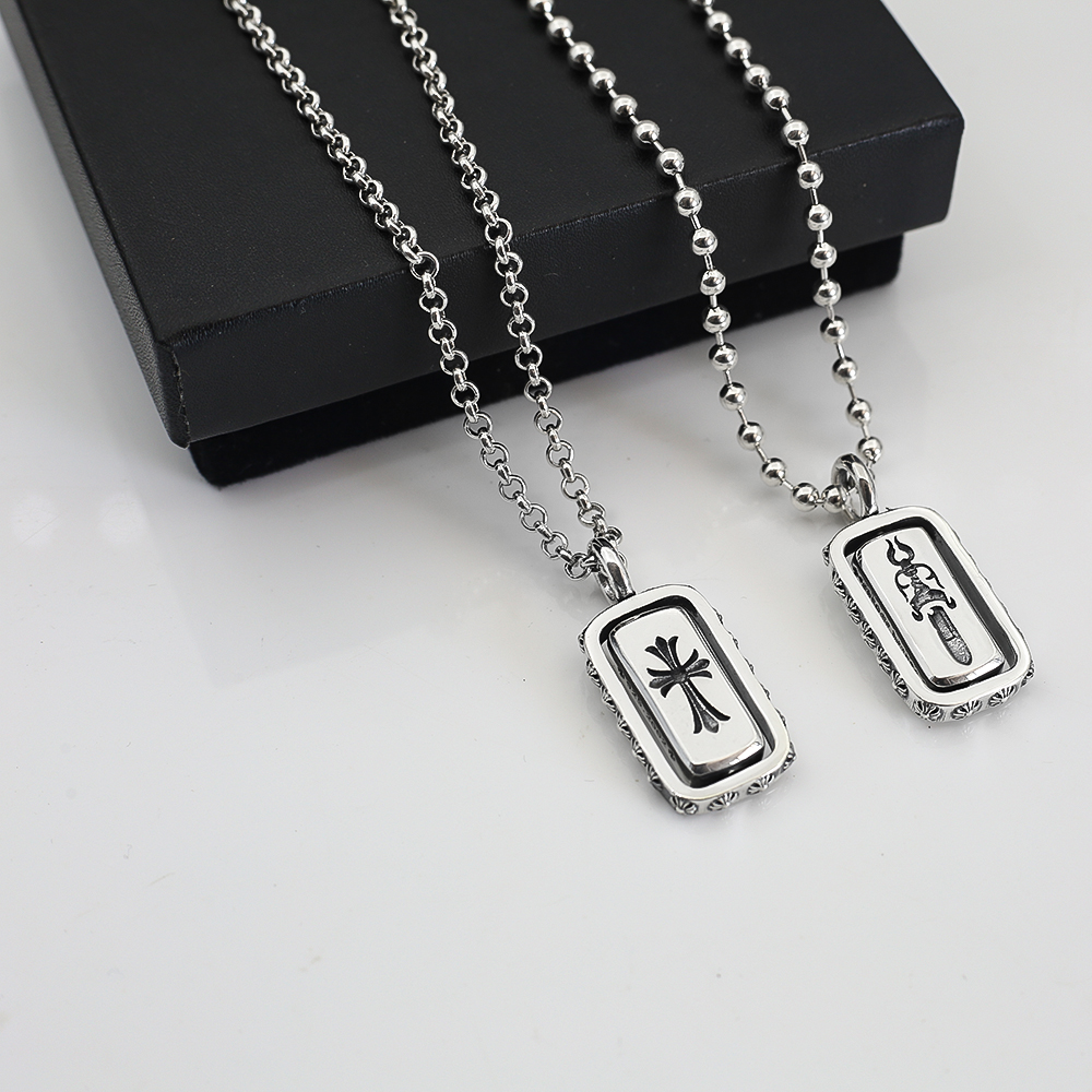 【Chrome Hearts】ネックレス、新しいネックレス万能シンプルファッションオーナメント-BRAND OFF