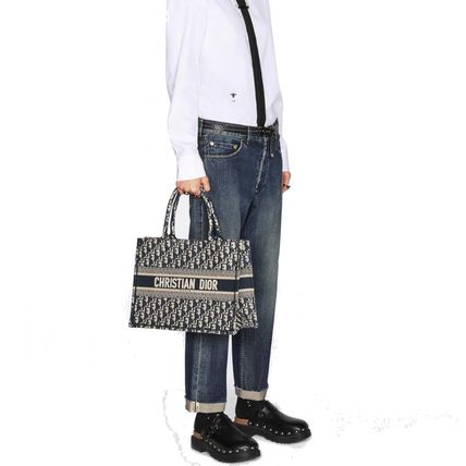 【2025】【Dior】DIOR BOOK TOTE ミディアムバッグディオールオブリーク 36.5*28*17.5CM-BRAND OFF