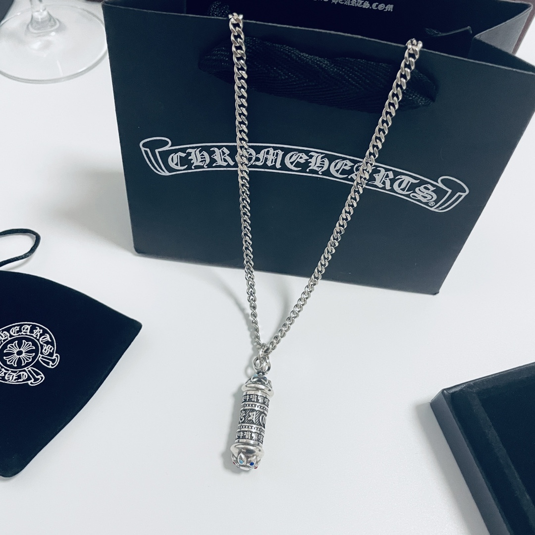 【CHROME HEARTS】クロムハーツ、新しいネックレス万能シンプルファッションオーナメント-BRAND OFF