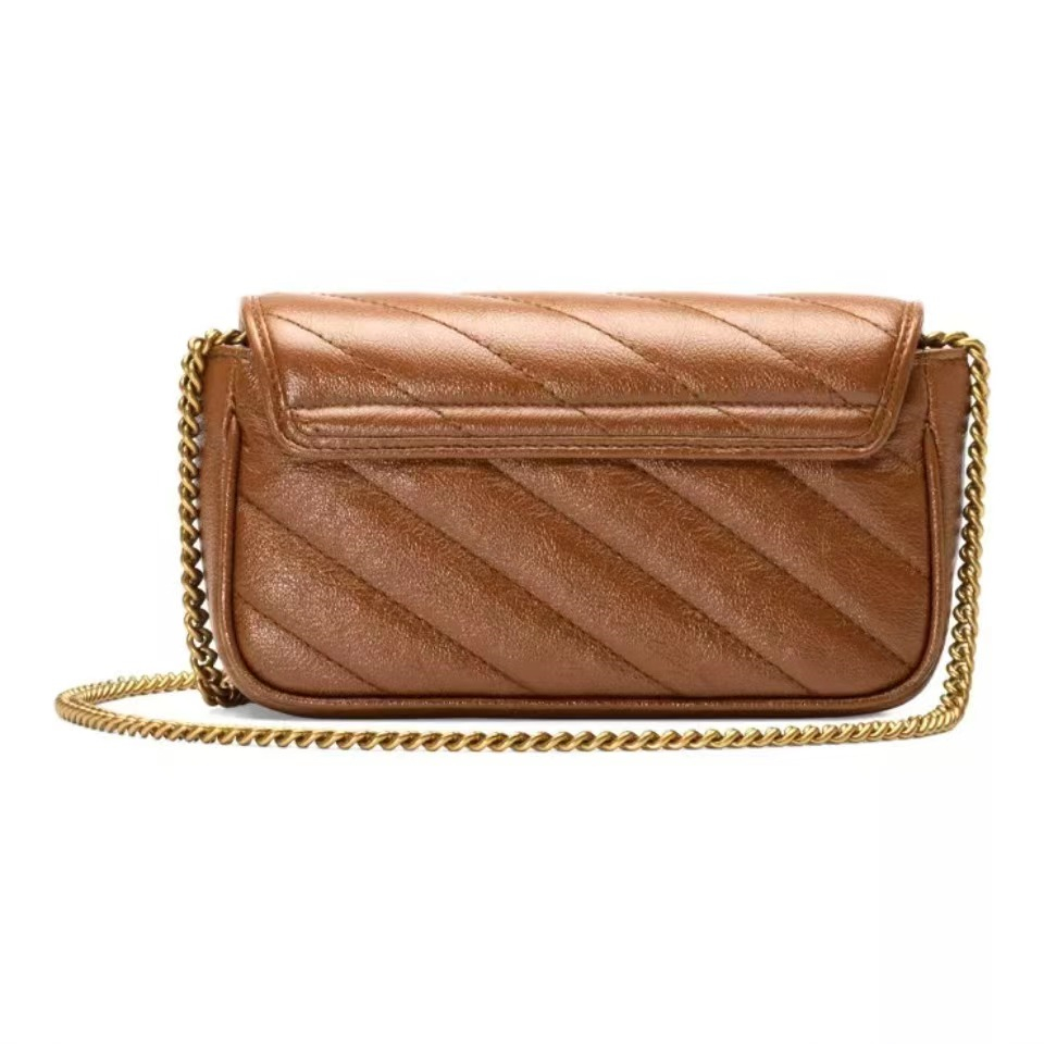 GUCCI 〔グッチ〕Marmont MINI クロスボディバッグ-BRAND OFF