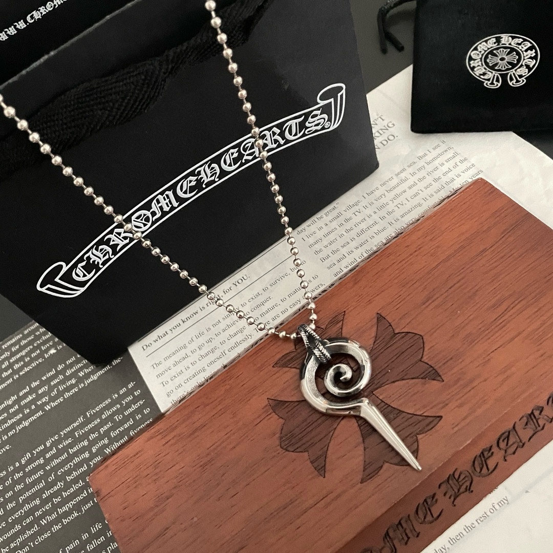 【Chrome Hearts】ネックレス、新しいネックレス万能シンプルファッションオーナメント-BRAND OFF