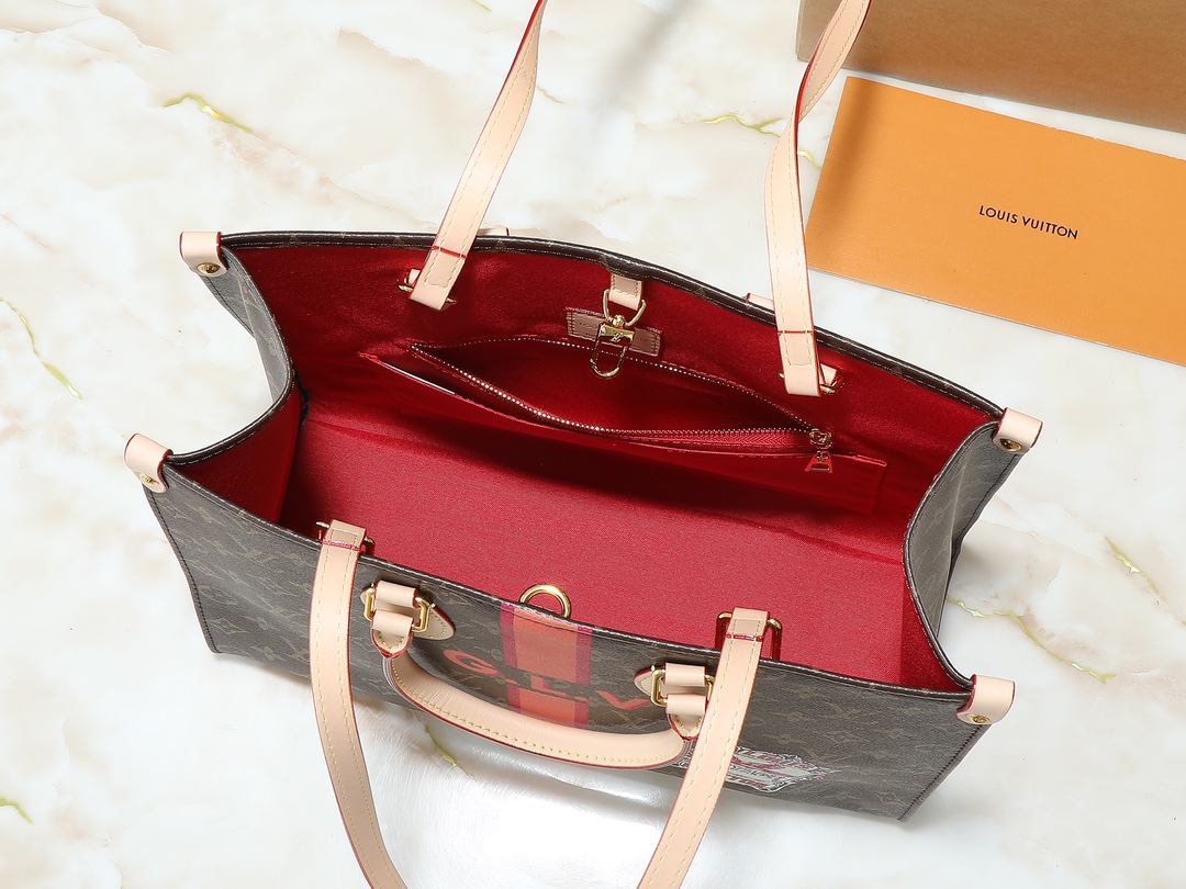 LOUIS VUITTON ルイヴィトン OnTheGo ハンドバッグ-BRAND OFF