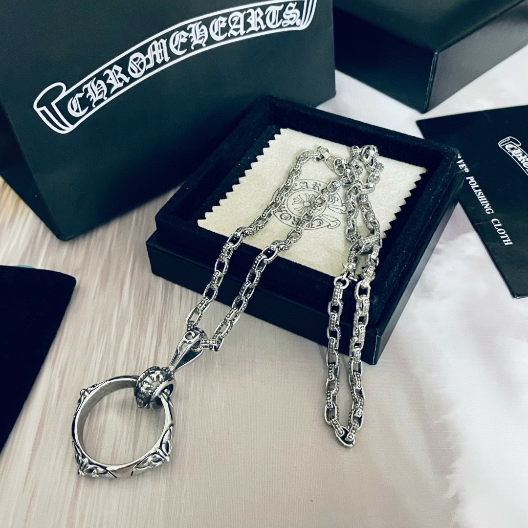 【CHROME HEARTS】ネックレス、新しいネックレス万能シンプルファッションオーナメント-BRAND OFF