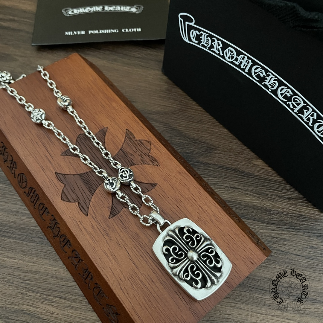 【2026】 【CHROME HEARTS】ネックレス、新しいネックレス万能シンプルファッションオーナメント-BRAND OFF