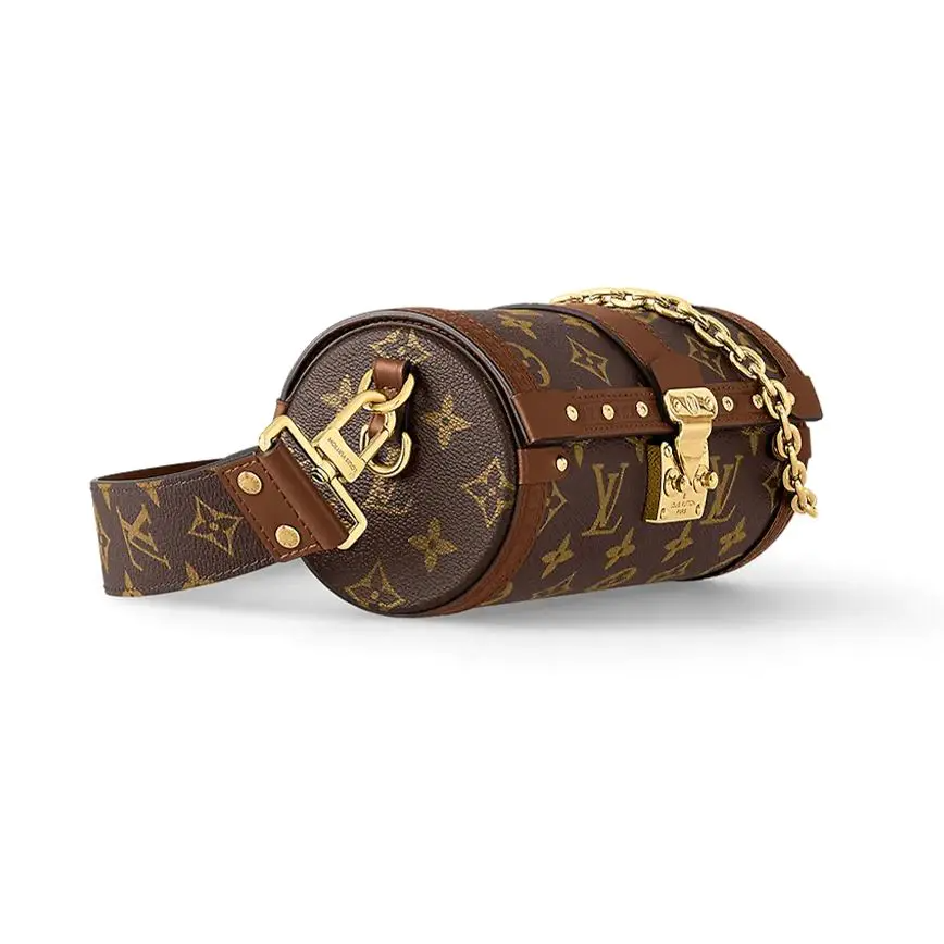 [LOUIS VUITTON]《シルエットが可愛い》Louis Vuitton バッグ パピヨントランク-BRAND OFF