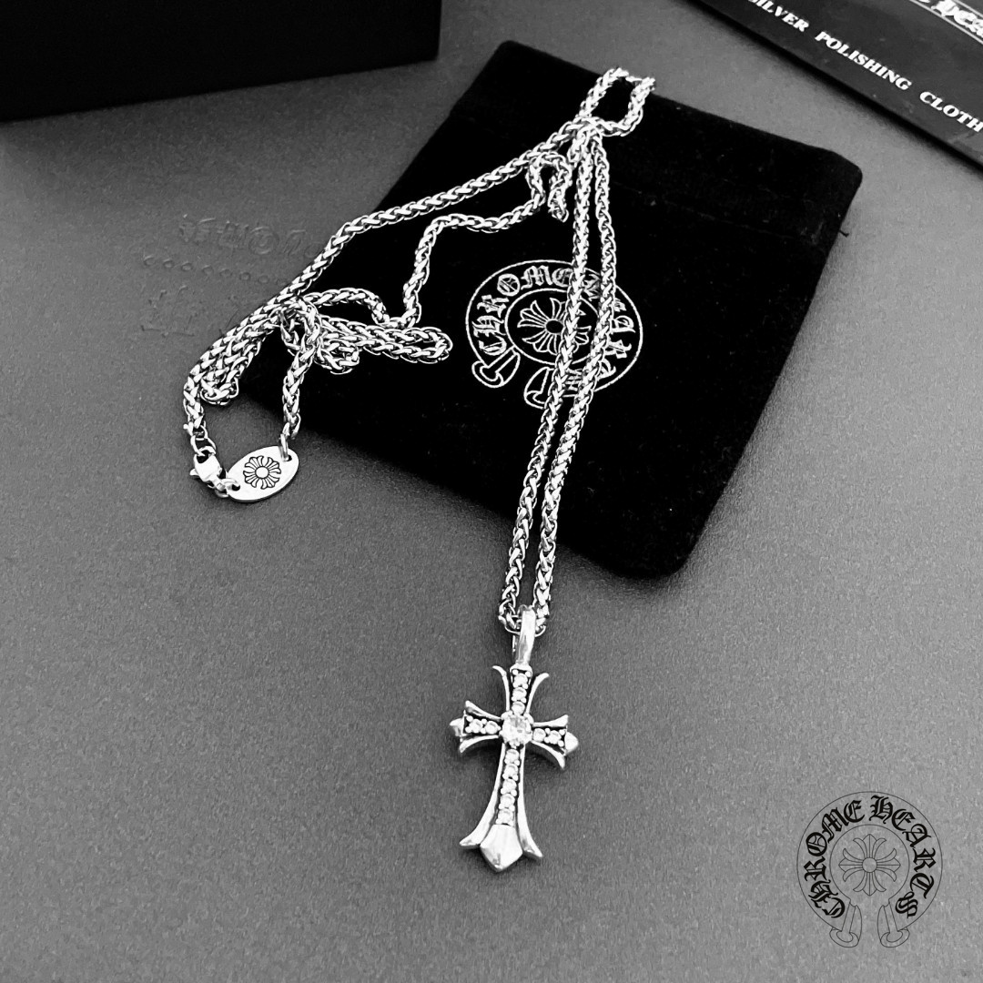 【2026】【CHROME HEARTS】ネックレス、新しいネックレス万能シンプルファッションオーナメント-BRAND OFF