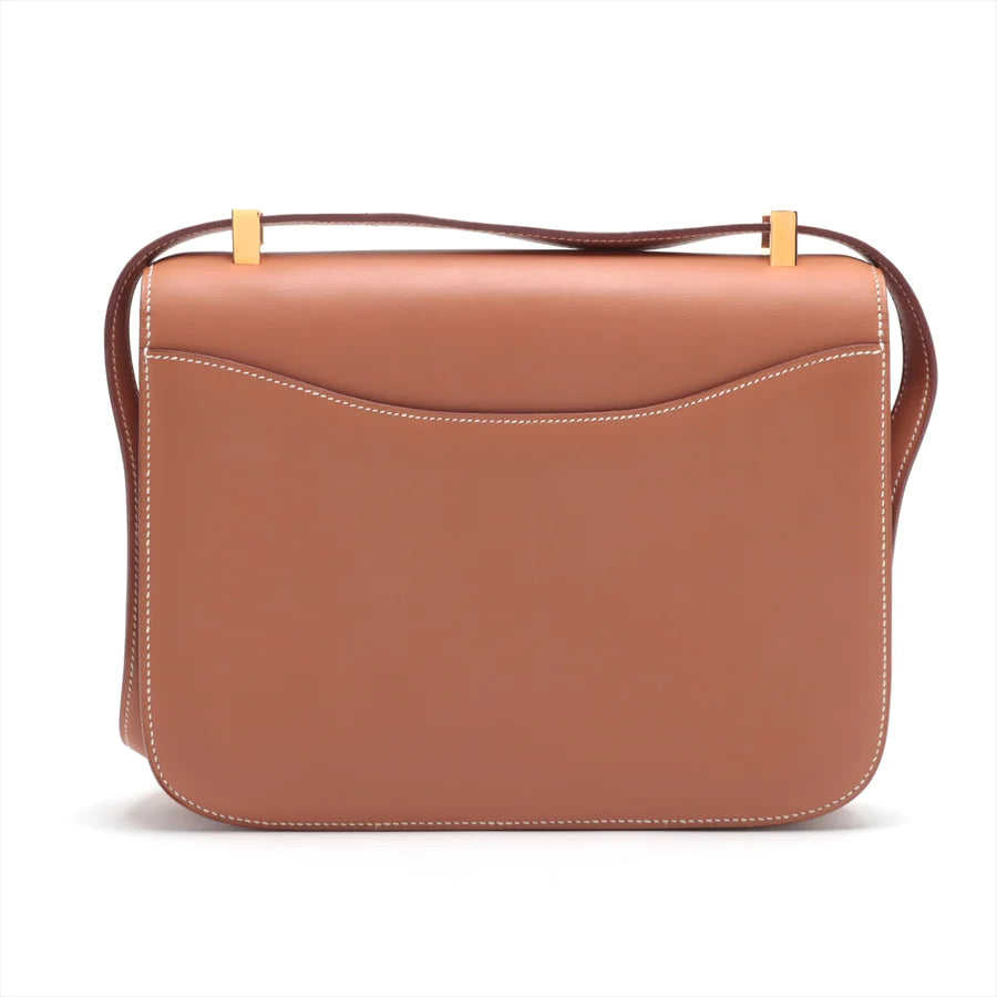 HERMES エルメス コンスタンス24 ヴォーシャモニー ナチュラル ゴールド金具-BRAND OFF