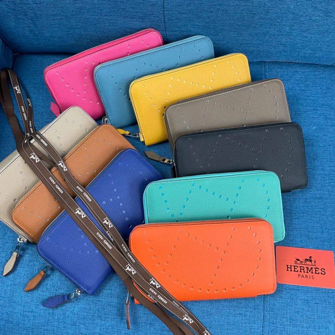 HERMÈS 長財布 10カラー 19X11X2.5CM-BRAND OFF