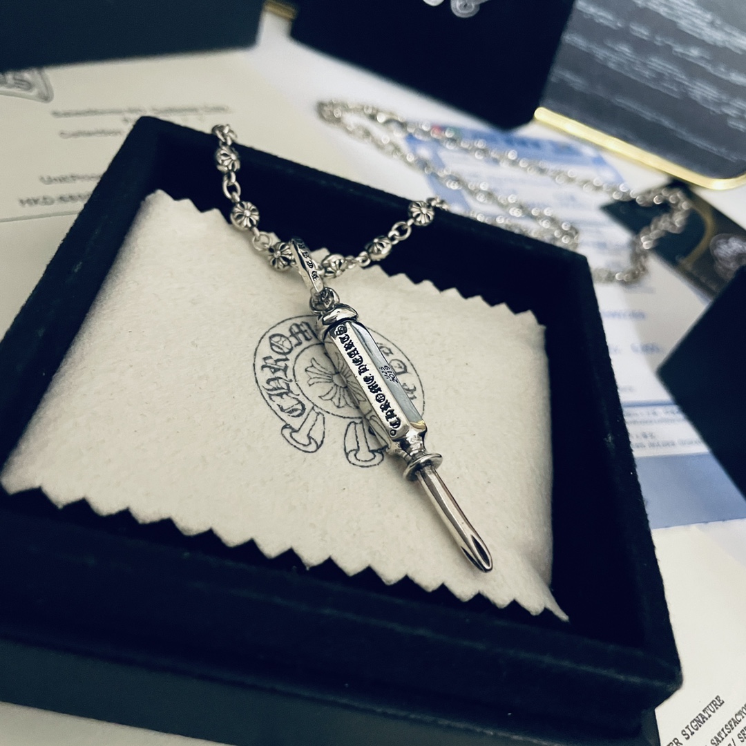 【CHROME HEARTS 】ネックレス、新しいネックレス万能シンプルファッションオーナメント-BRAND OFF