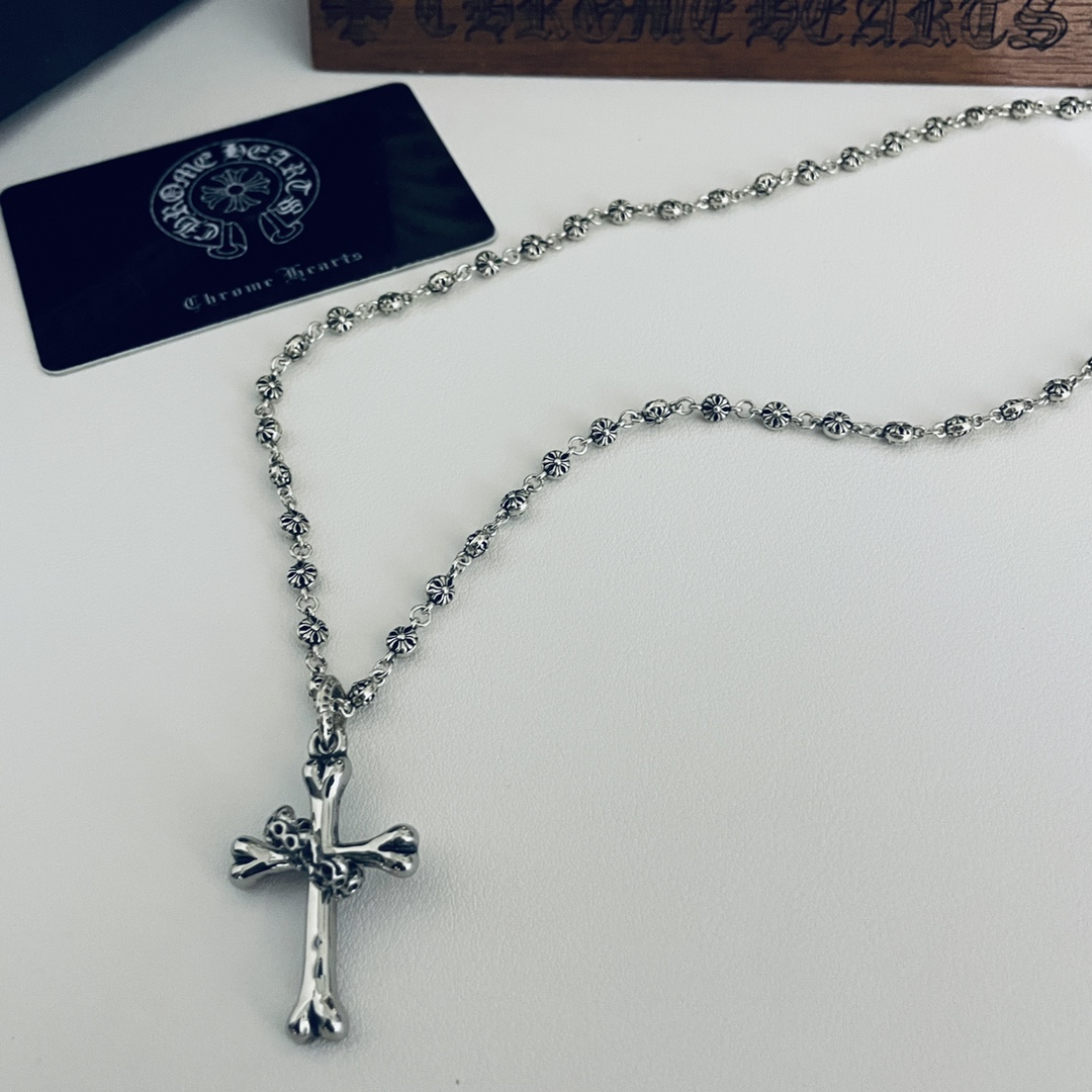 【CHROME HEARTS 】ネックレス、新しいネックレス万能シンプルファッションオーナメント-BRAND OFF