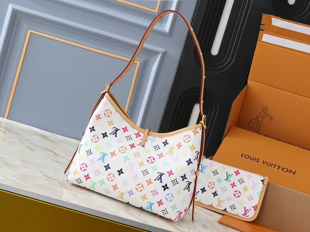 【LOUIS VUITTON旗艦店】ルイ・ヴィトン  LV x TM CARRYALL M13661-BRAND OFF