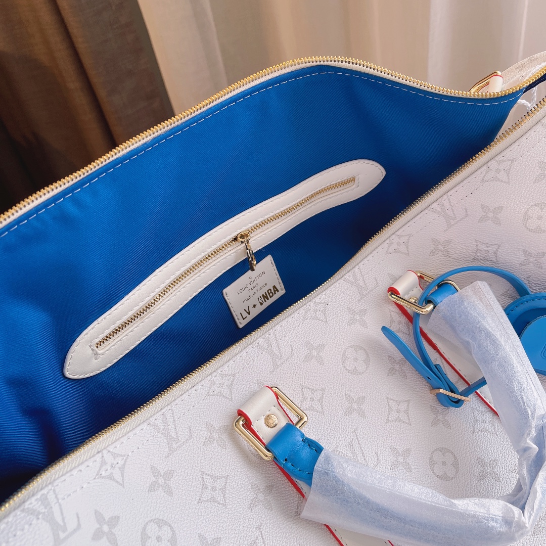 LV X NBA BASKETBALL KEEPALL55トラベルバッグ M45586-BRAND OFF
