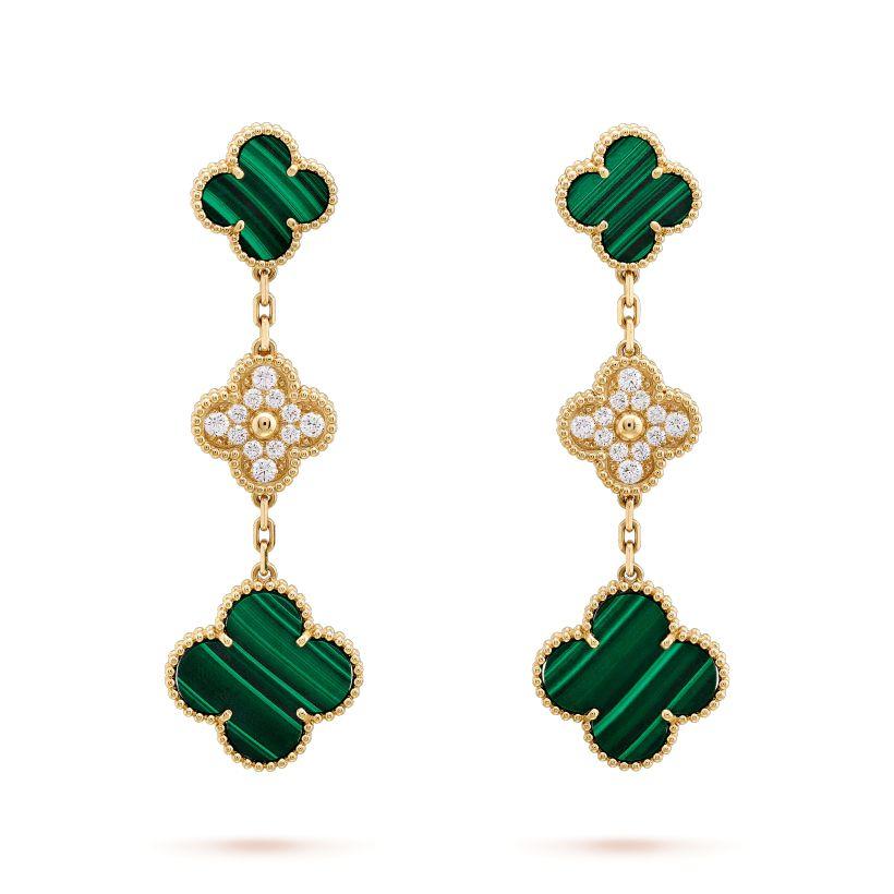 【2026】【Vancleef & Arpels】 マジック アルハンブラ イヤリング、3モチーフ-BRAND OFF
