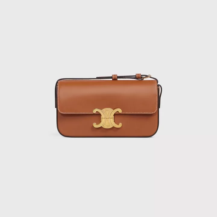 トリオンフ ショルダーバッグ / ナチュラルカーフスキン-BRAND OFF