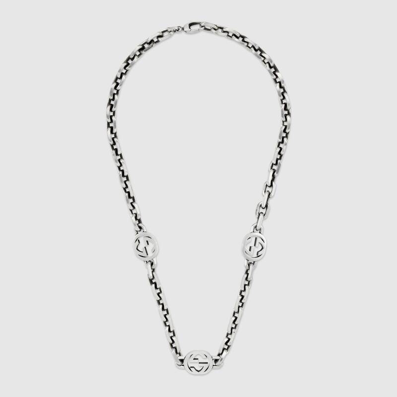 GUCCI インターロッキングG ネックレス-BRAND OFF