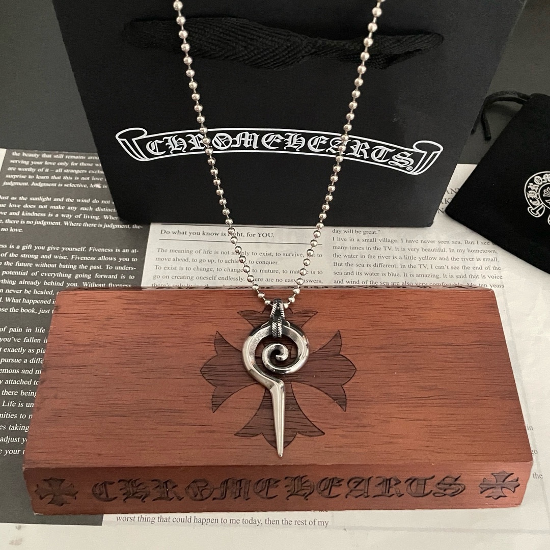 【Chrome Hearts】ネックレス、新しいネックレス万能シンプルファッションオーナメント-BRAND OFF
