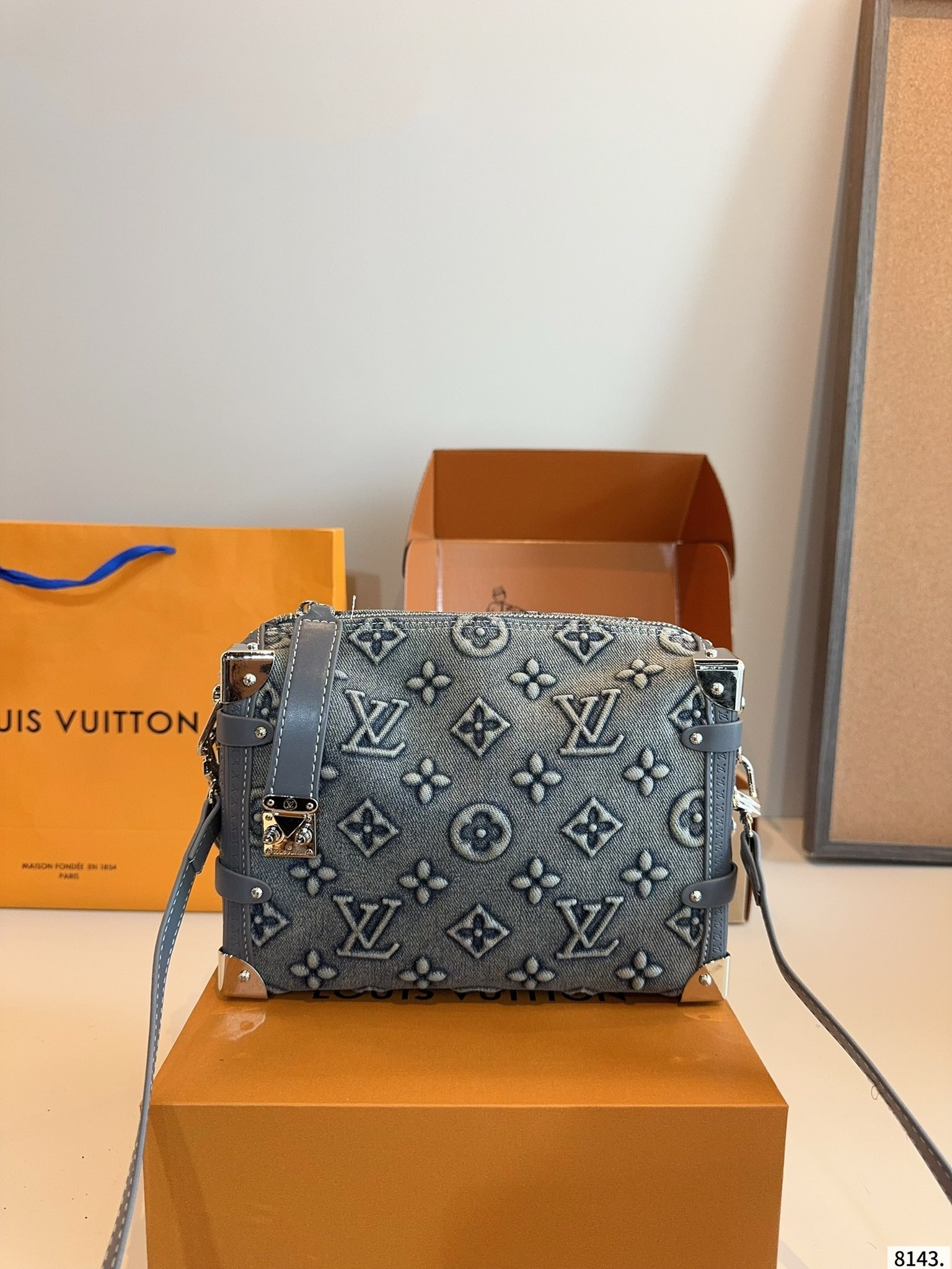 【LOUIS VUITTON旗艦店】ルイヴィトン TRUNK デニングソフトケース-BRAND OFF
