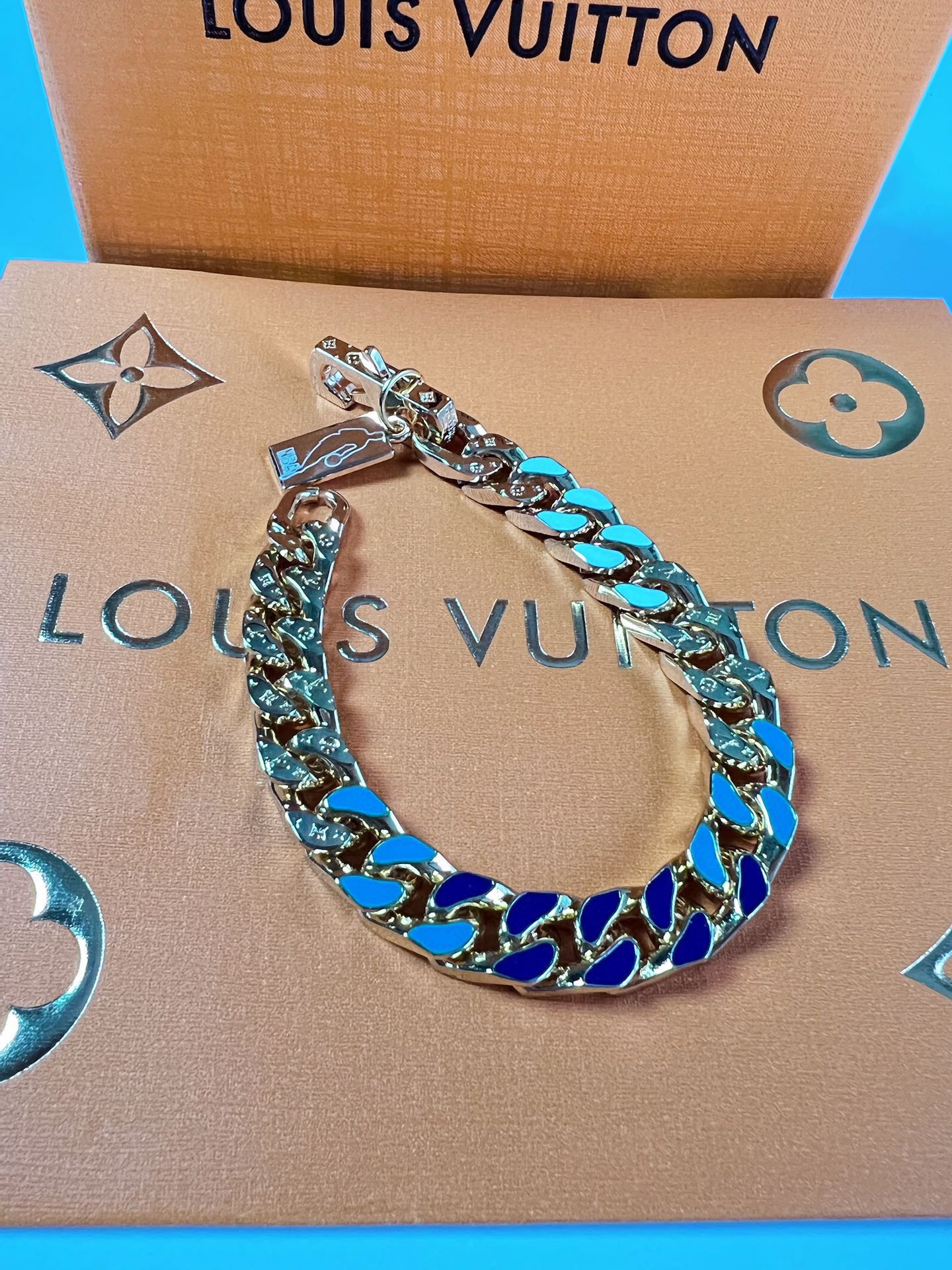 LOUIS VUITTON（ルイヴィトン） LVxNBA Chain Links ブレスレット-BRAND OFF