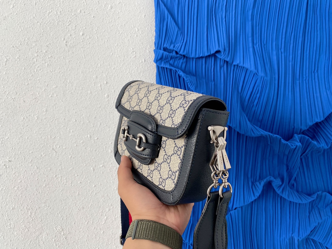 GUCCI〔グッチ ホースビット 1955〕ミニバッグ 20 X 15 CM-BRAND OFF