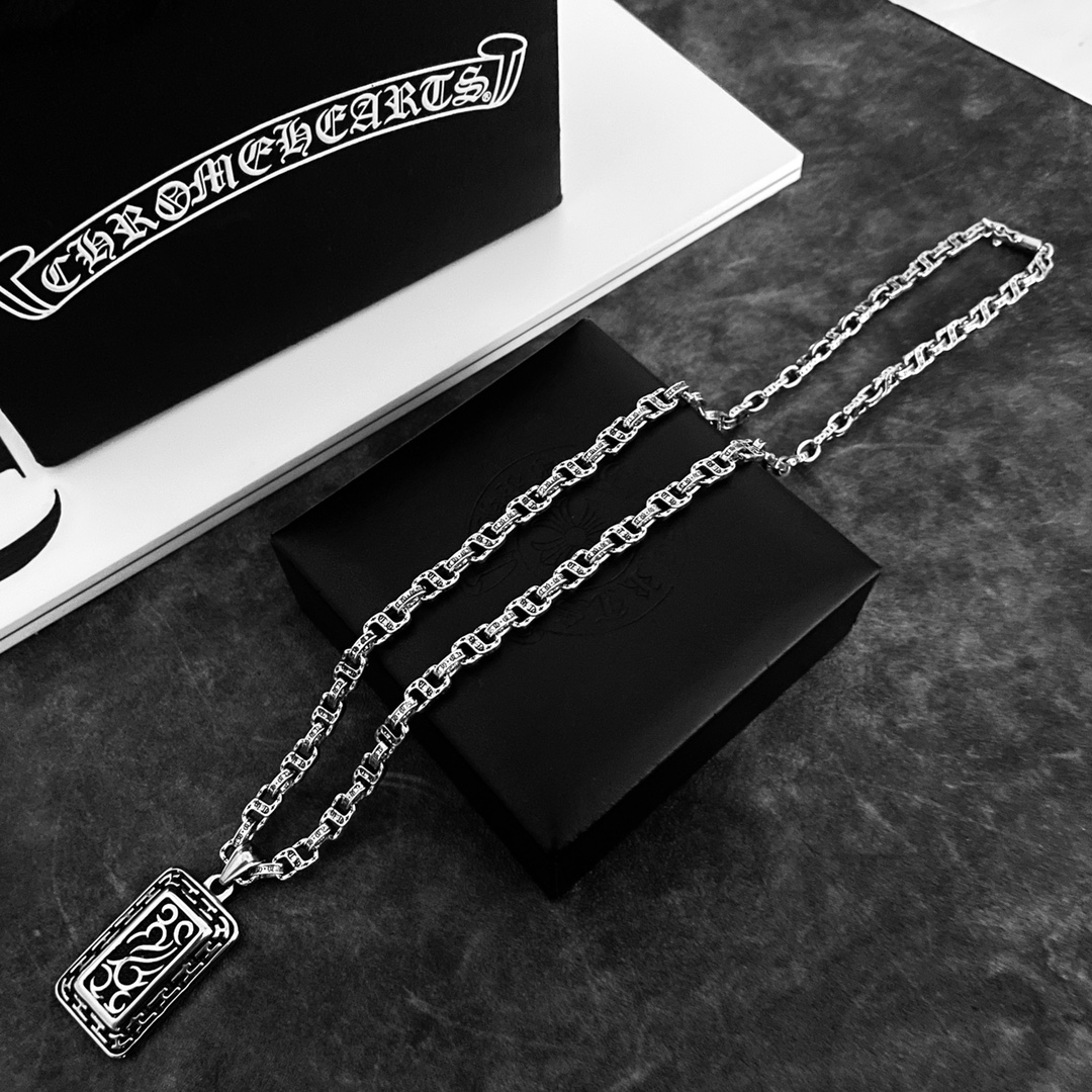 【CHROME HEARTS 】ネックレス、新しいネックレス万能シンプルファッションオーナメント-BRAND OFF