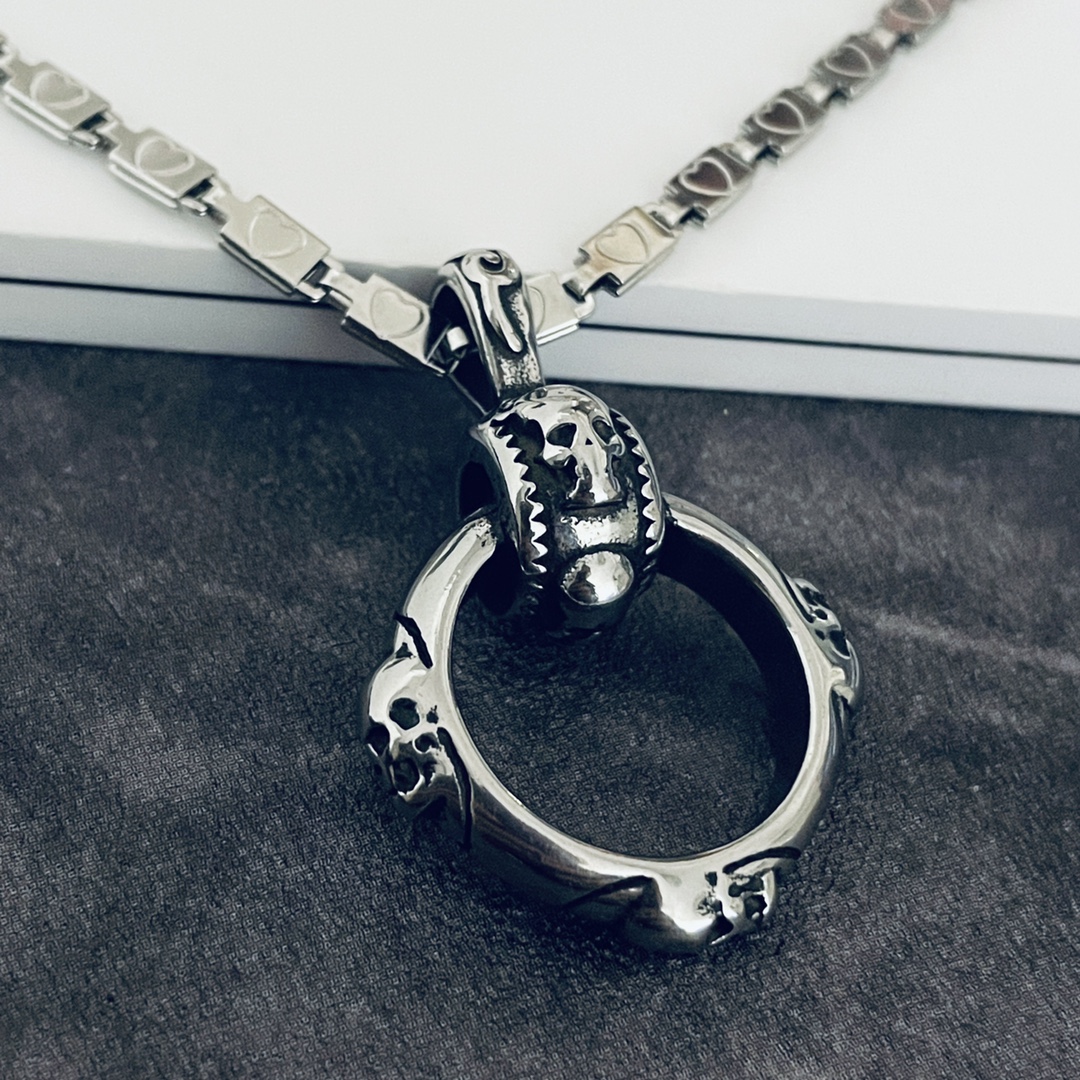 【CHROME HEARTS 】ネックレス、新しいネックレス万能シンプルファッションオーナメント-BRAND OFF