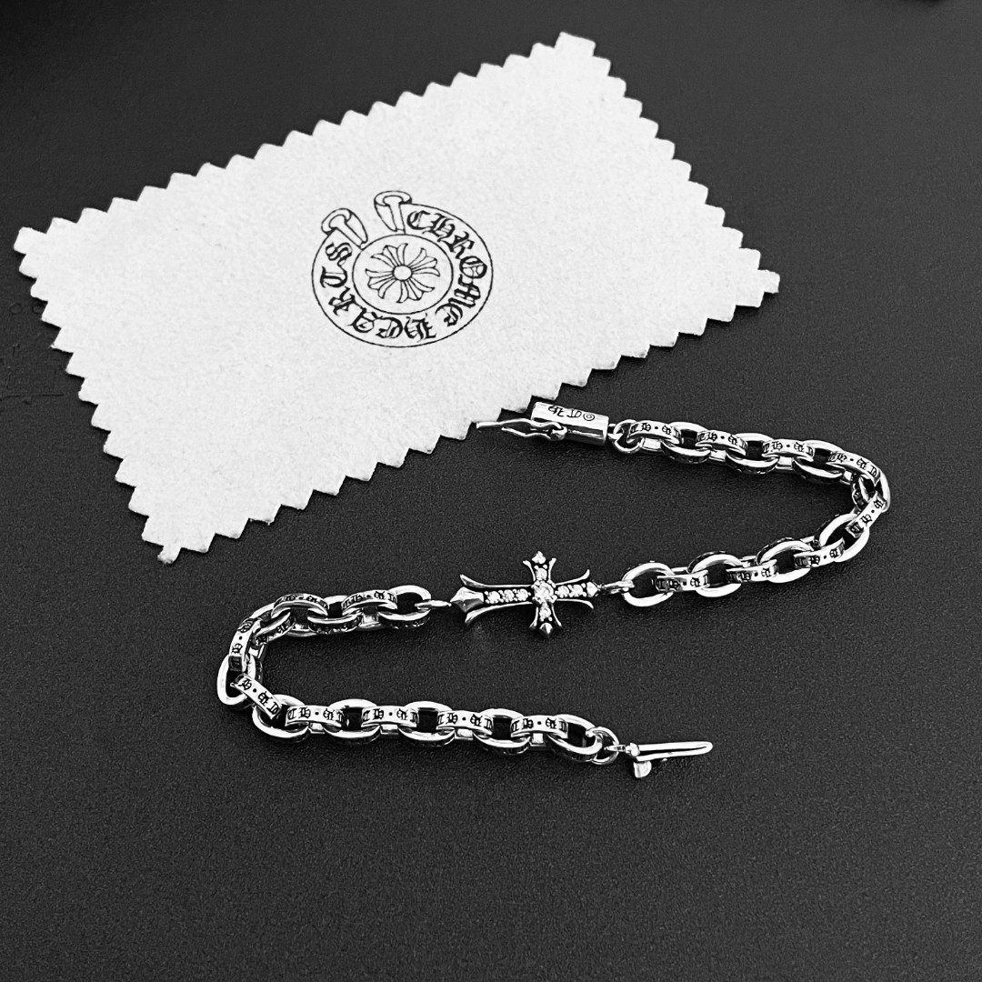 【CHROME HEARTS】ブレスレット、ファッションシンプルなスタイル-BRAND OFF