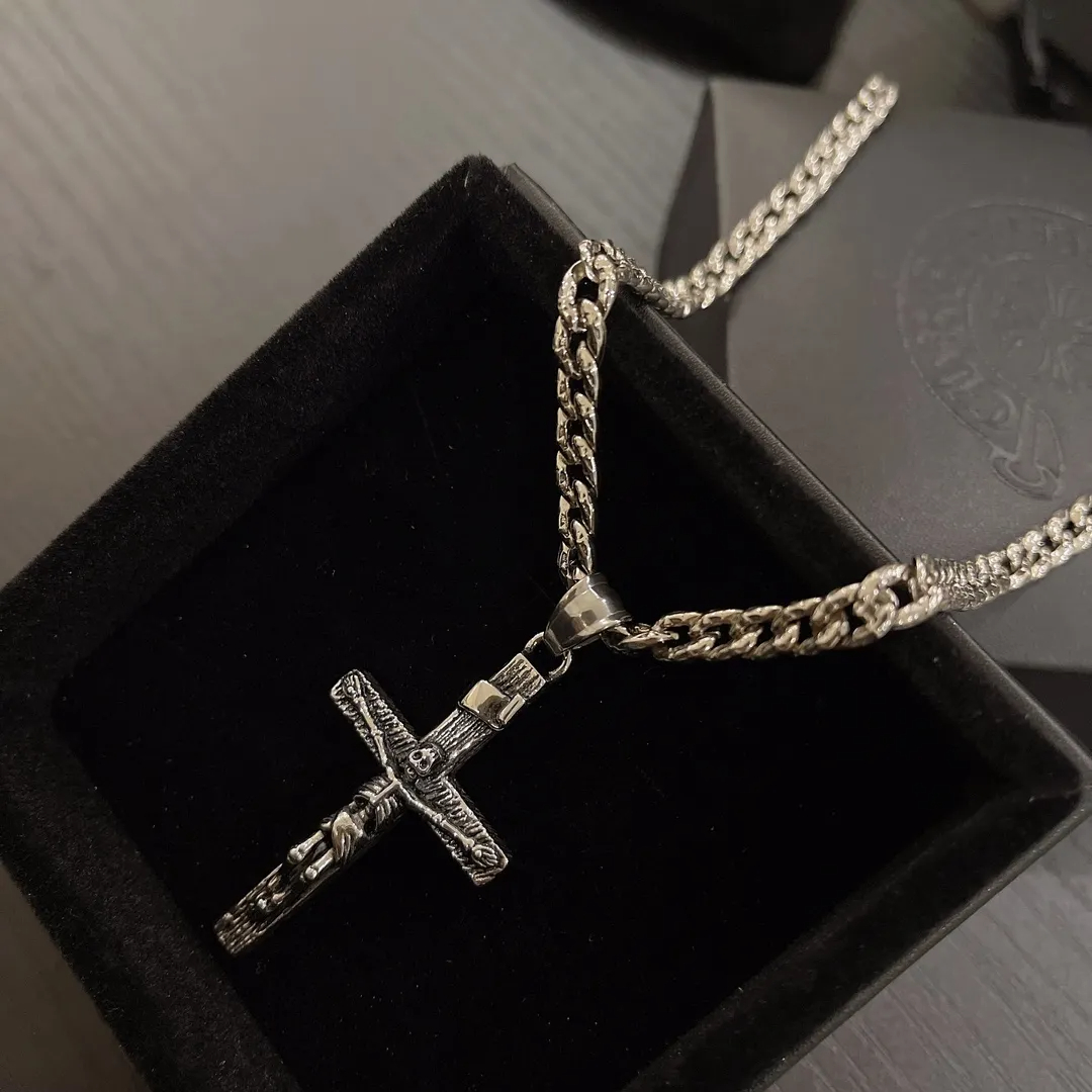 【CHROME HEARTS】ネックレス、新しいネックレス万能シンプルファッションオーナメント-BRAND OFF