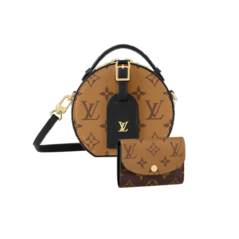 LOUIS VUITTONミニ・ボワット・シャポー2点セット お得 Ref: M68276+M82333-BRAND OFF