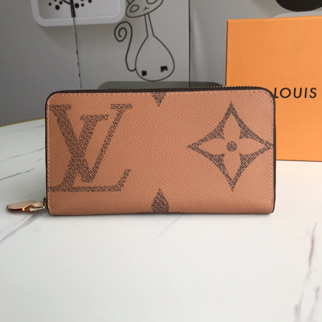 財布 19 x 10cm Zippy M60017 Louis Vuitton-BRAND OFF
