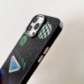 Prada【T5207】P家のダイヤモンドロゴ適用、Apple 16 Pro Maxケース、最新のiPhone 15 Plus、ブランド14 Pro男性向け、iPhone 13上品なプリント、少数派向け12、耐衝撃14女性向けフルカバー、13カメラレンズ保護、11高級。