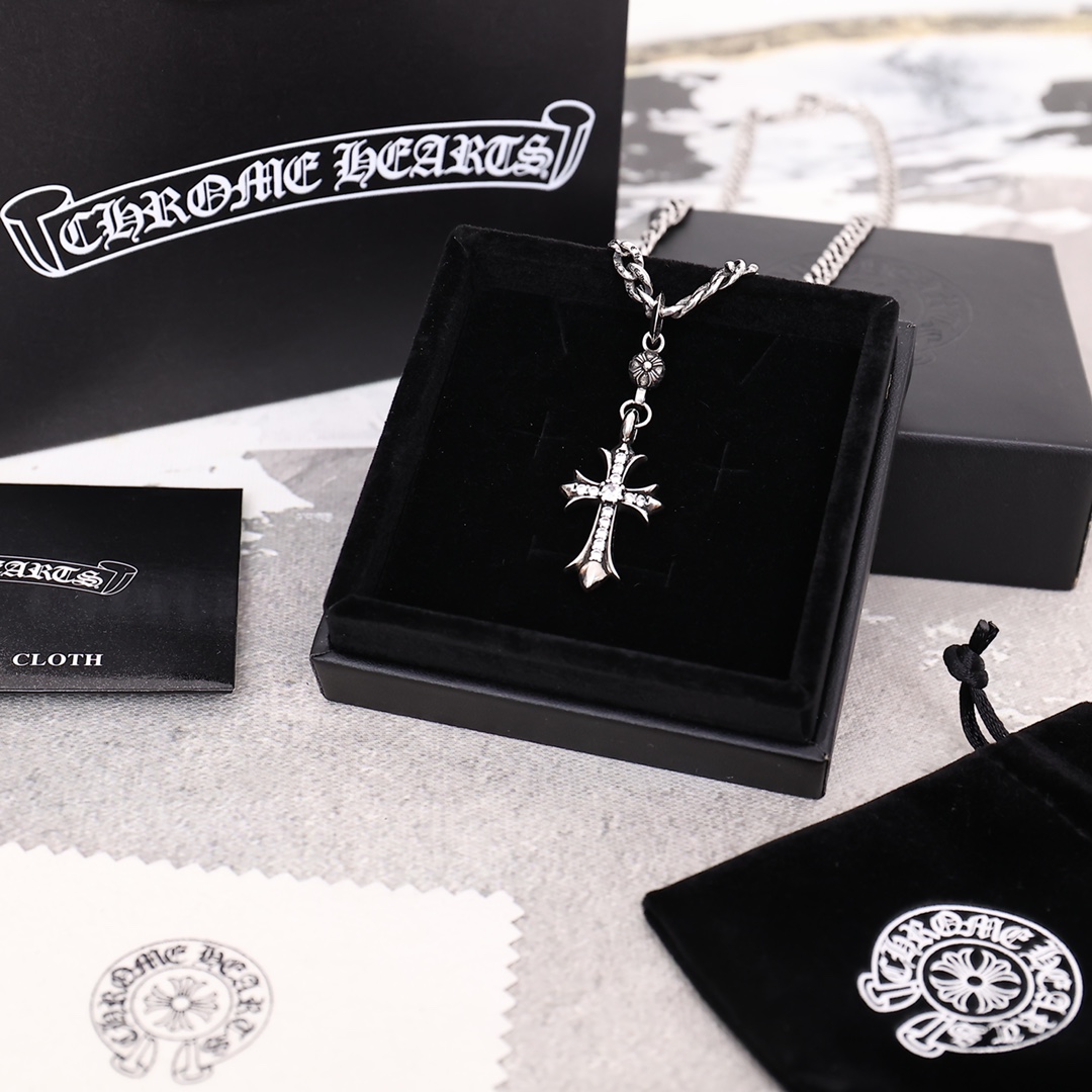 【CHROME HEARTS】ネックレス、新しいネックレス万能シンプルファッションオーナメント-BRAND OFF
