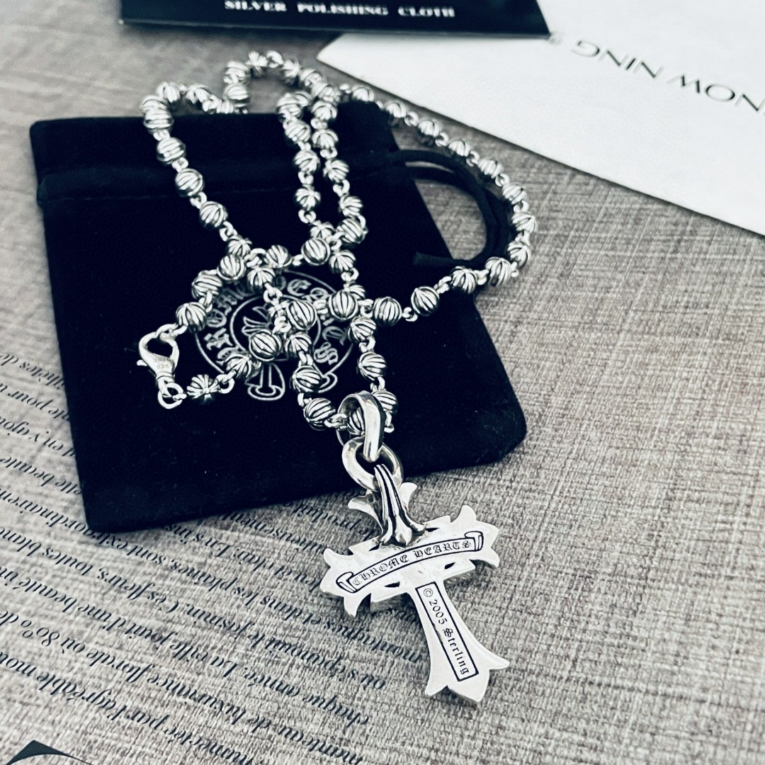 【Chrome Hearts】ネックレス、新しいネックレス万能シンプルファッションオーナメント-BRAND OFF